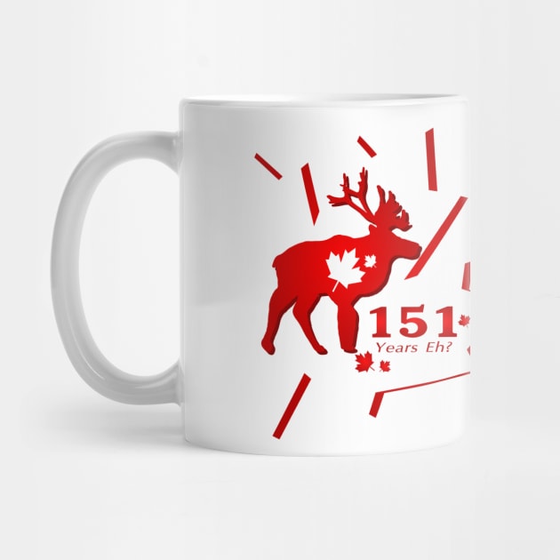 Canada Moose 151 Years Eh? by chrizy1688